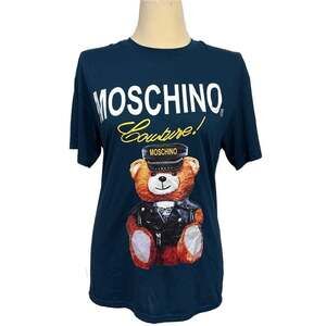 Moschino Couture Teddy Bear Printed T-Shirt Italian Luxury M|L Unisex Tee